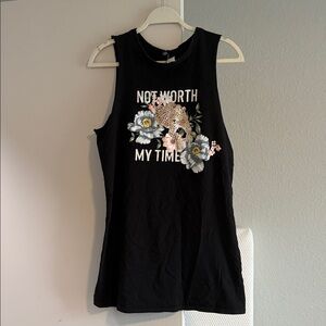 H&M Black Tank Top